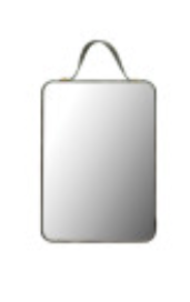 Velvet Edged Hanging Mirrors