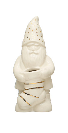 Goldplated Gnome Vase