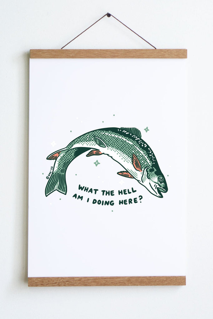 What The Hell (Fish) Print – Shop Chop