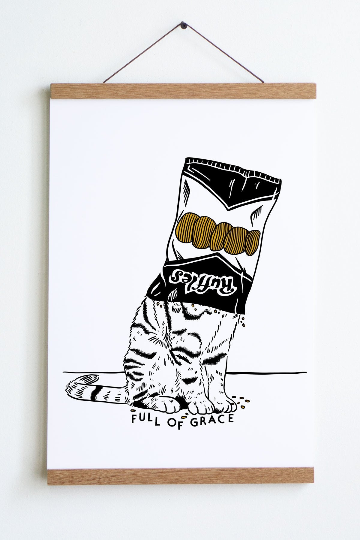 Full of Grace Gold Print