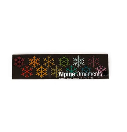 Alpine Snowflake Ornament Set