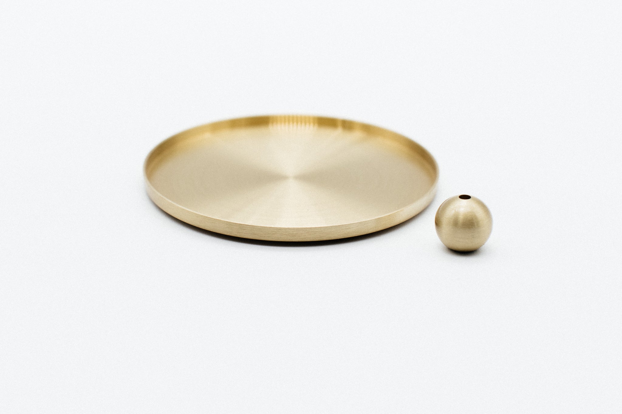 Brass Ball and Tray Incense Burner