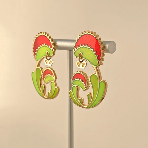 Venus Flytrap Earrings