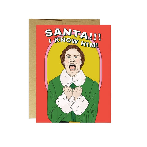 Buddy The Elf Card