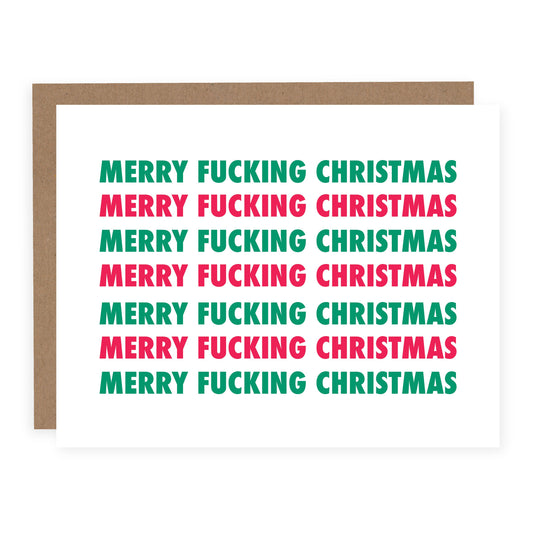 Merry Fucking Christmas Card