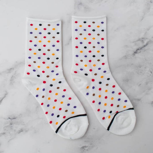 Mini Dots Casual Socks