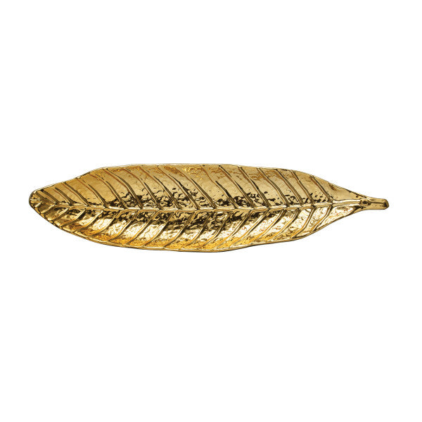 Gold Leaf Incense Burner