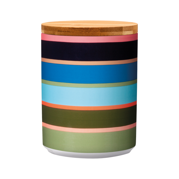 Ceramic Canister - Stripes