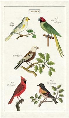 Birds Tea Towel - Cavallini