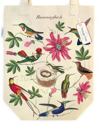 Cavallini Tote Bag - Hummingbirds