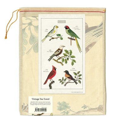 Birds Tea Towel - Cavallini