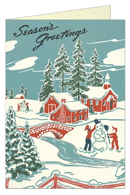 Vintage Winter Wonderland Card