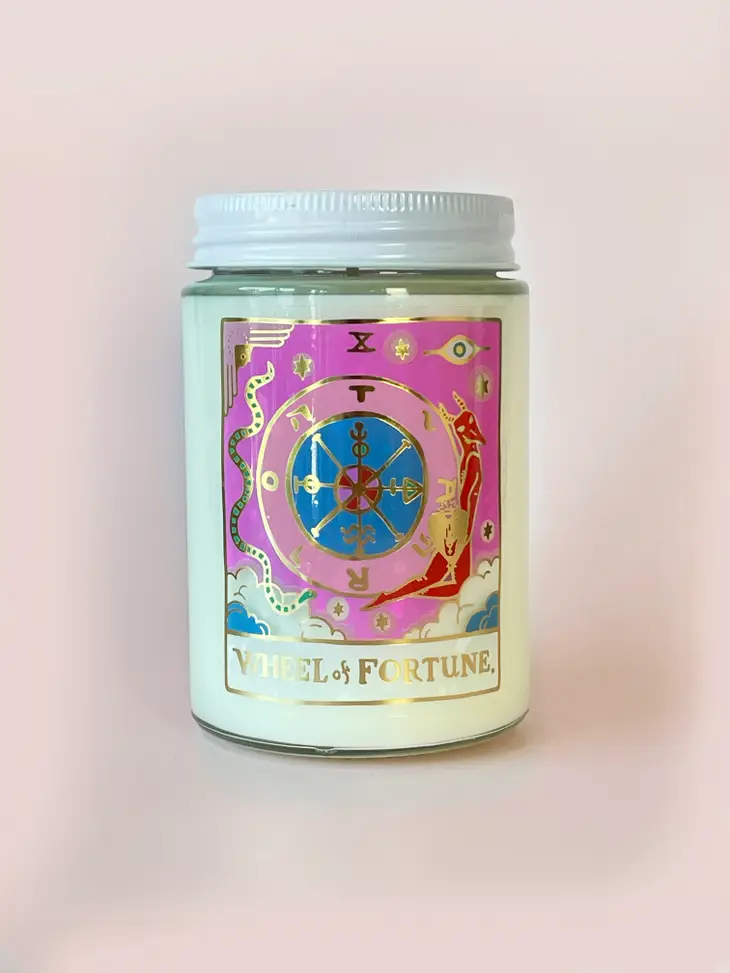 Tarot Candle - The Wheel of Fortune