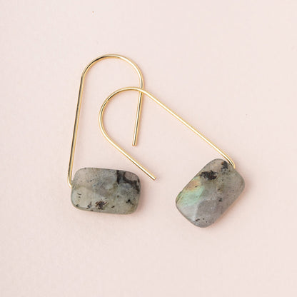 Floating Stone Earrings