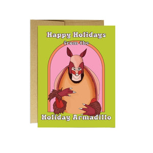 Holiday Armadillo Card