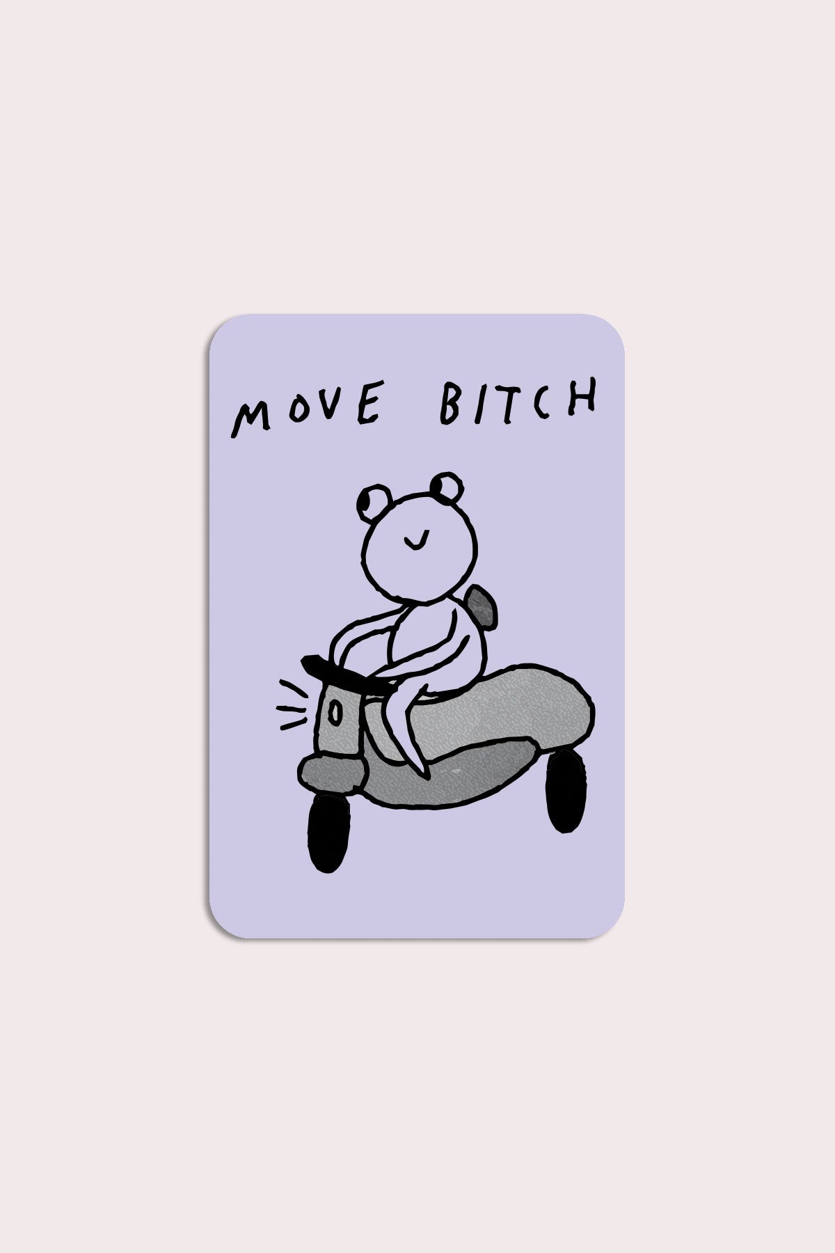 Move Vinyl Sticker