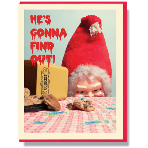 Creepy Santa Cards - Various