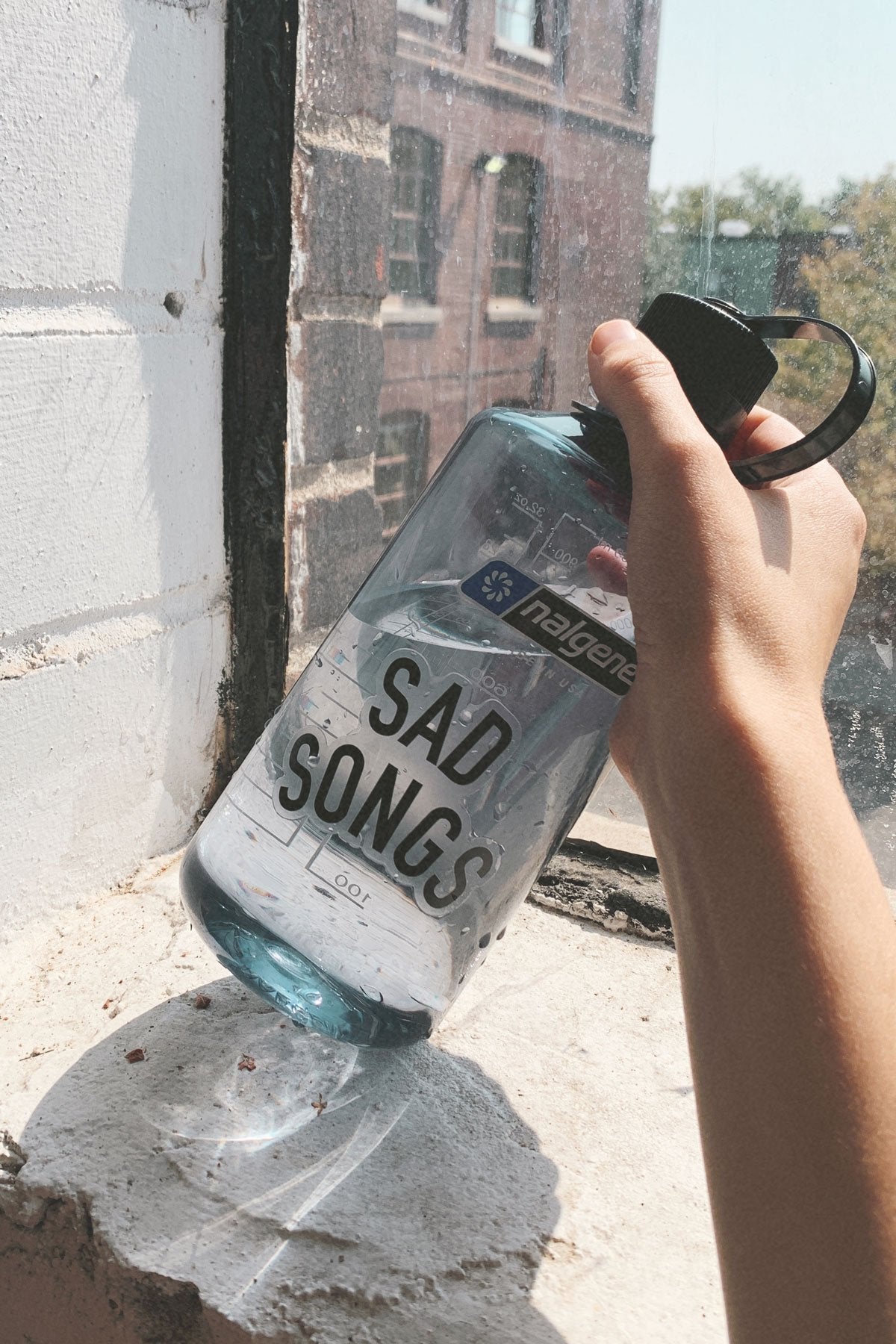 Sad Songs Clear Vinyl Sticker