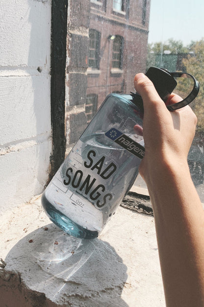 Sad Songs Clear Vinyl Sticker