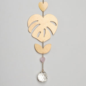 Monstera Leaf Sun Catcher