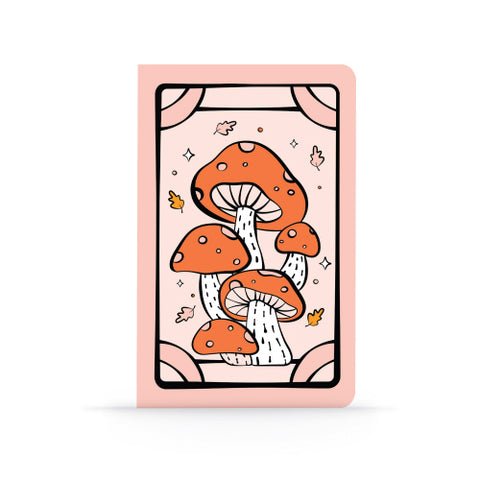 Tarot Mushrooms Layflat Notebook - Small
