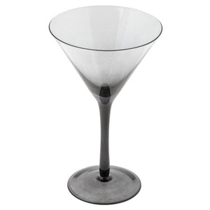 Mid Century Martini Glass - Grey Ombre