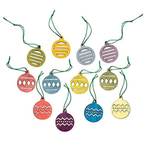 Alpine Bauble Ornament Set